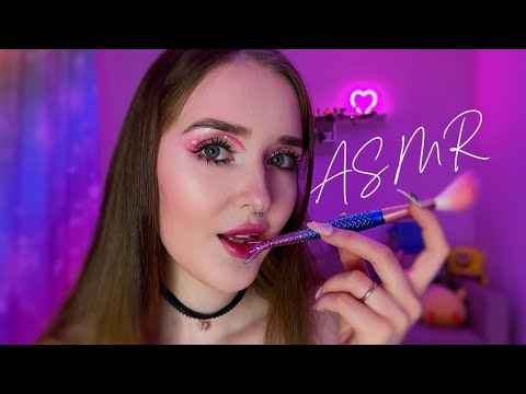 ♡ ASMR 🐾 макияж в школу💄 от СТАРШЕЙ СЕСТРЫ ♡