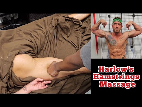 Weightlifter's Hamstrings and Calf Massage