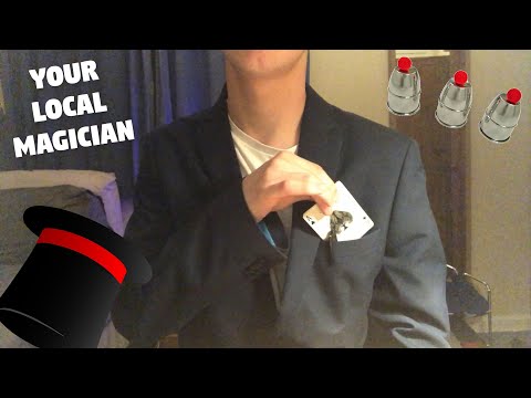 [ASMR] Your Local MAGICIAN (Card Tricks, Magic!)