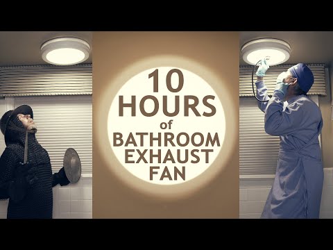 10 Hours of Bathroom Exhaust Fan for ASMR, Relaxation & Sleep