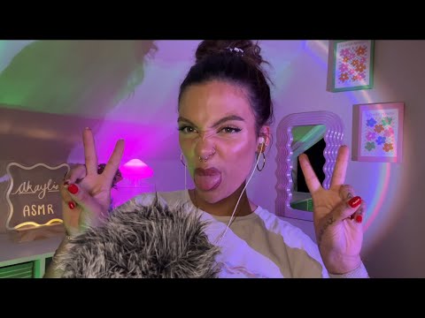 ASMR Tongue Flutters and Finger Flutters