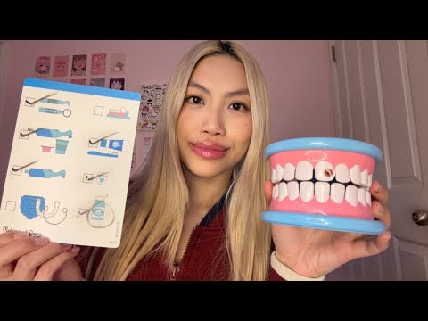 LOFI ASMR Relaxing Dentist Cleans Your Teeth 🦷 (Roleplay Teeth Cleaning) 