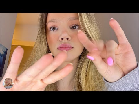 asmr personal attention and hand movements!! 💕upclose triggers, tapping, camera tapping etc.