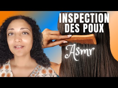 ASMR Inspection des poux 🩺👩‍⚕️ Examen / traitement cheveux 💤 Roleplay  Frissons intenses pour dormir
