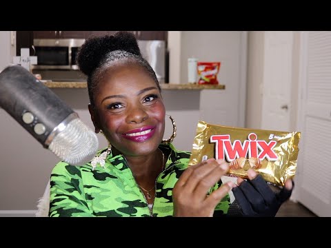 TWIX Milk Chocolate ASMR Eating Sounds