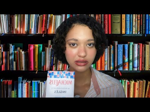 ASMR: BIBLIOTECÁRIA (sons de paginas, voz suave, tappings)