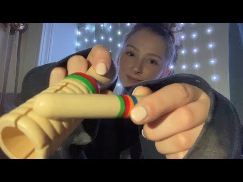 ASMR Tingly Wood Sounds (Tapping, Scratching, & More) 🪵😴 No Talking