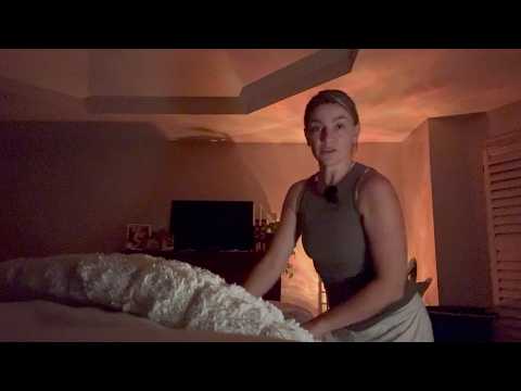 ASMR POV Summer night bedtime massage (Soft spoken)