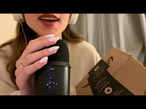 ASMR Amazon Haul (Tingly Whispers and Sticky Tapping!)