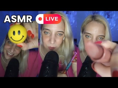 ASMR EN VIVO!! 🌙 PARA RELAJARSE Y DORMIR RÁPIDO 😴
