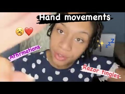 ASMR - Hand Movements and Affirmations (Crystal)