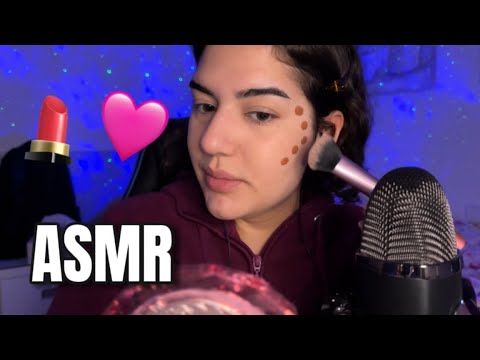 ASMR MAQUÍLLATE CONMIGO ❤️ mientras hablamos