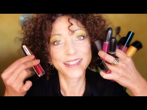 LIPSTICK APPLICATION SUSSURRATA PER IL TUO RILASSAMENTO💄ASMR ITA