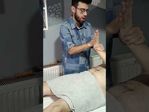 CHEST,ABDOMINAL AND ARM VERY RELAXING MASSAGE THERAPY  #massage #asmr #shorts #relaxing