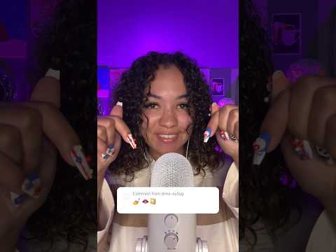 Emoji challenge 🤪 #asmr #tingly #sleepsounds #relax #tingles #asmrsounds