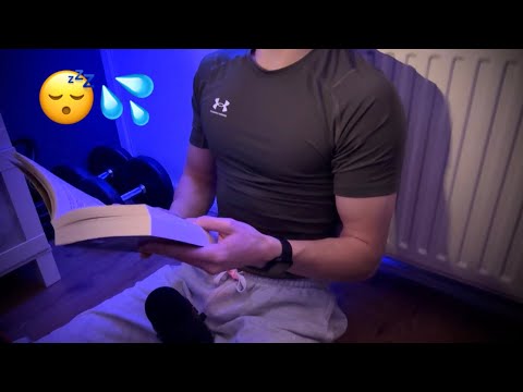 ASMR Reading You to Sleep ~male soft spoken