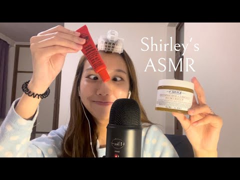 【台灣ASMR】跟我一起睡前保養！🧖🏻‍♀️《skincare routine with me💆🏻‍♀️》 #台灣asmr #asmr