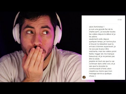 ASMR elle n'arrive plus à se relaxer