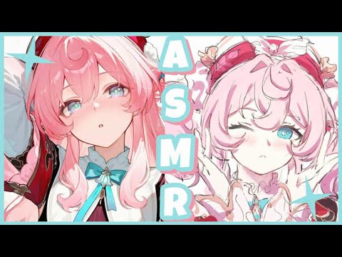 АСМР 💙🎀липкие звуки, тктк, крашу тебя🎀💙 asmr russian whisper and make up~