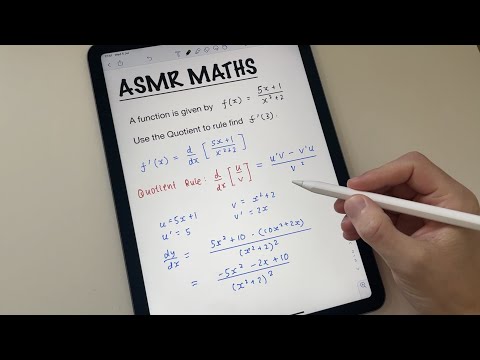 ASMR Solving MATHS Problems for SLEEP