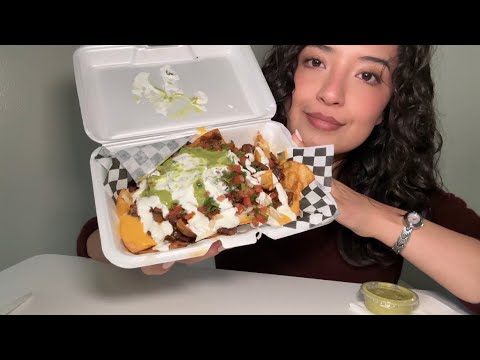 ASMR | Carne asada nachos 😋