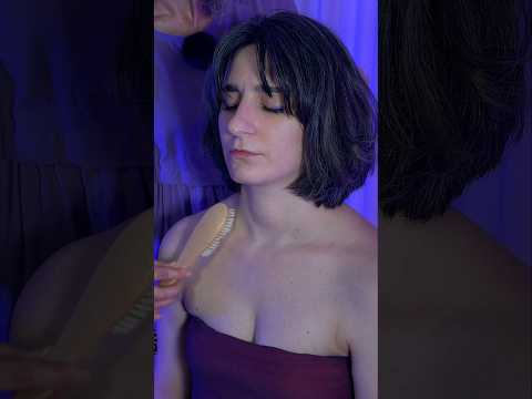 ASMR Dry Massage SKIN Brushing #asmr #sleep #massage #realpersonasmr #whispering