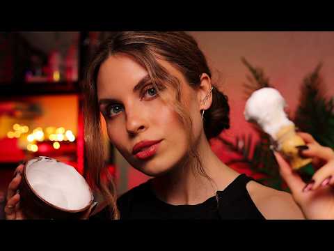 ASMR VIP Barbershop Roleplay | Haircut & Shave SPA | Personal Attention
