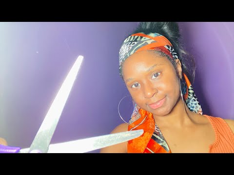 ASMR| A Haircut for Men 💇🏽‍♂️ with cutting and water sounds