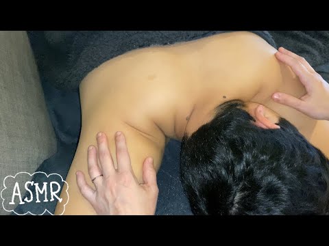 ASMR⚡️Really gentle neck, shoulder and arm tickling! (LOFI)