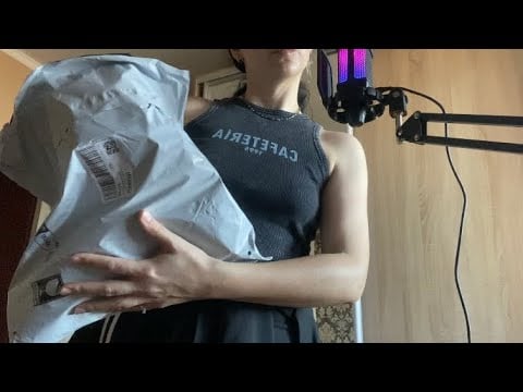 Асмр✨розпаковка з Тему. Asmr unpacking from TEMU 🩶