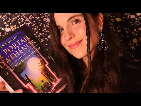 ASMR J20 🎄 Lecture chuchotée : Le portail d'Athénor 📖 🌻🍄