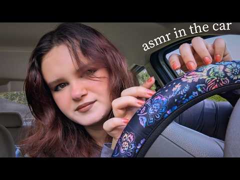 ASMR in the Car 🚗 relaxing car tapping and sounds