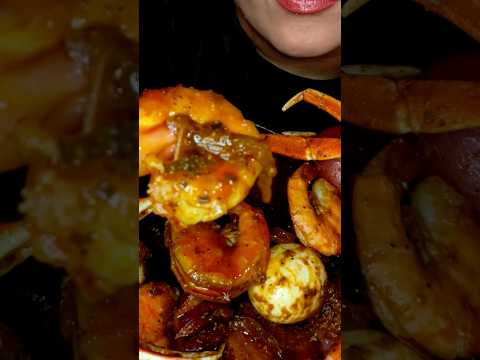 SPICY SEAFOOD BOIL #asmr #food #shrimp