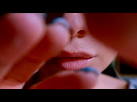 ASMR Close Face Touching | Personal Attention | Gentle Whispering & Mouth Sounds | Hand Movements