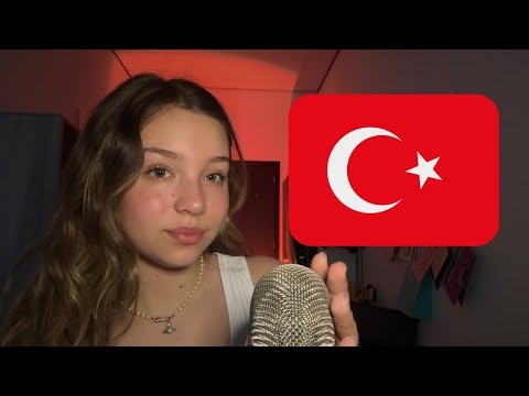 ASMR | Trigger Words in Turkish / en Türkçe! 🇹🇷