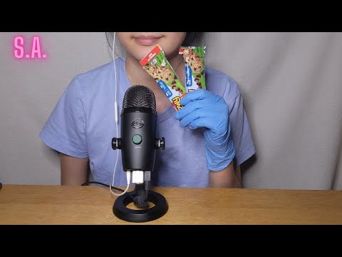 Asmr || Chocolate Granola Bars Eating Sounds (NO TALKING)