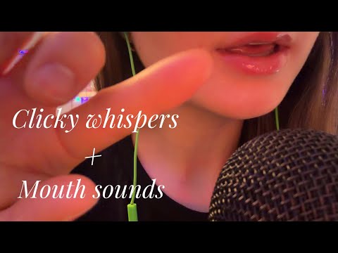 ASMR If You NEED Sleep Right Now 😴 (Mouth Sounds & Gentle Whispers)