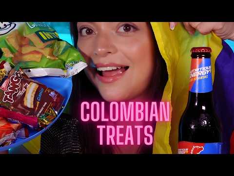 ASMR Eating Colombian Treats 🍬✨ | Crunchy Snacks & Satisfying Sounds