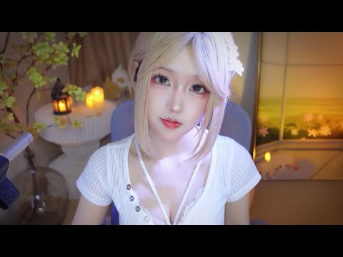 ASMR The Only Mouth Sounds You'll Ever Need w | 温柔姐姐为你做感官测试｜轻语剧情模拟 敲击音