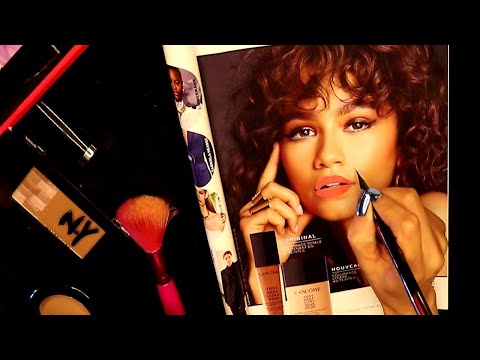 ❤️ ASMR Top douceur MAQUILLAGE SUR MAGAZINE #2  sons ultra doux