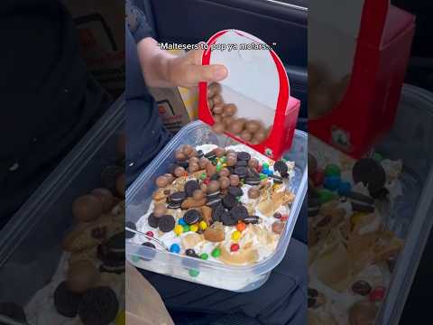 MCDONALDS ICE CREAM SUNDAE #shorts #viral #mukbang