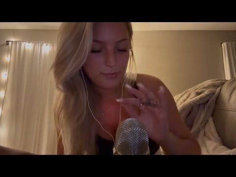 3rd time trying ASMR🫶🏻 whispers , hair sounds & my fav hair products xo