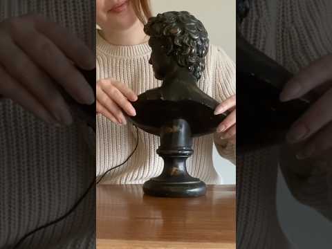 Tingly thrift store decor ASMR #asmr #softspokenasmr #shorts #tinglyasmr