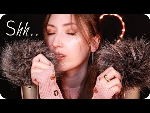 ASMR ❤️ Massage for Your Mind & Positive Affirmations ~ Fluffy Mics, It's OK, Let Go, Shh ~ Whisper