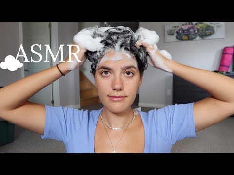 ASMR  hair washing with lots and lots of bubbles (no talking)