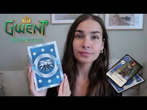 ASMR Gwent Cards Unboxing