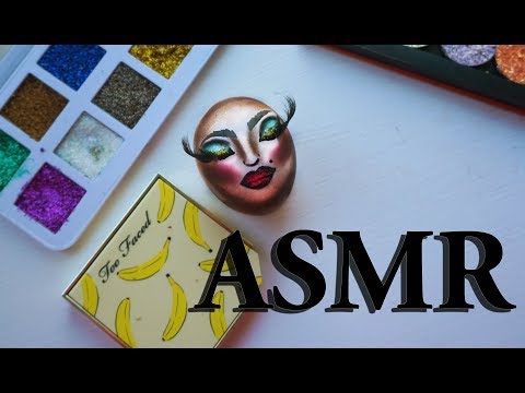 ASMR Maquiando um Ovo Sussurros para Te Fazer Dormir #Maquiagem #ASMR  #Ovo