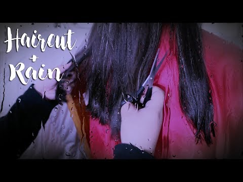 ASMR CHILE/ESPAÑOL ✄ Corte de cabello real + Sonidos de Lluvia ✄ (Real Haircut & Rain)