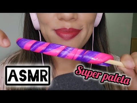 ASMR | PALETOTA 🍭| Platiquemos en susurros | Super relajante #asmrsounds 