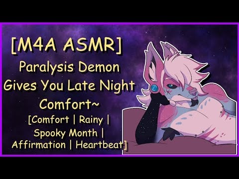 [M4A ASMR] Your Paralysis Demon Gives you Late Night Comfort~